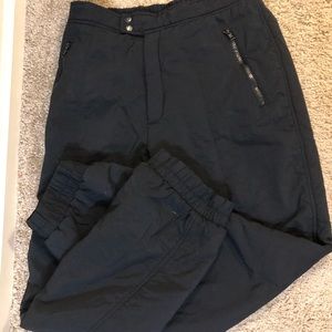 Black insulated snow pants Beavers creek men’s M